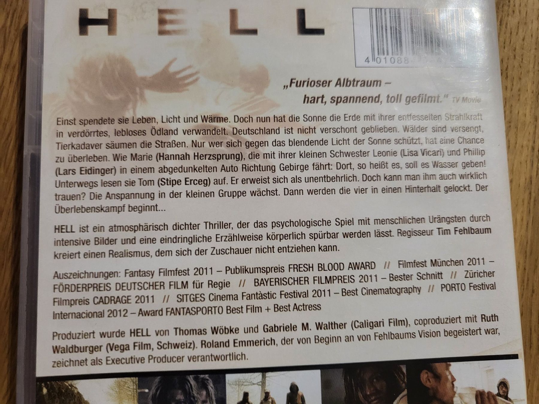 Tutti i DVDs: Hell – Usato da Felsberg venduto da Deli0 1