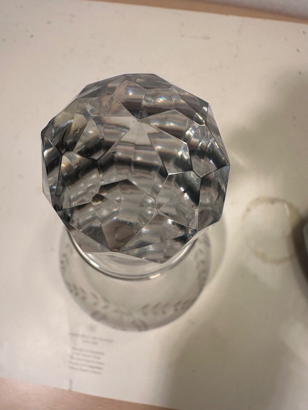 Caraffe: Decanter crystal vin – Usato da Lausanne venduto da artnouveau04 1