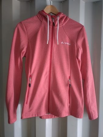 Veste Vaude rose, taille S, Long zip TBE