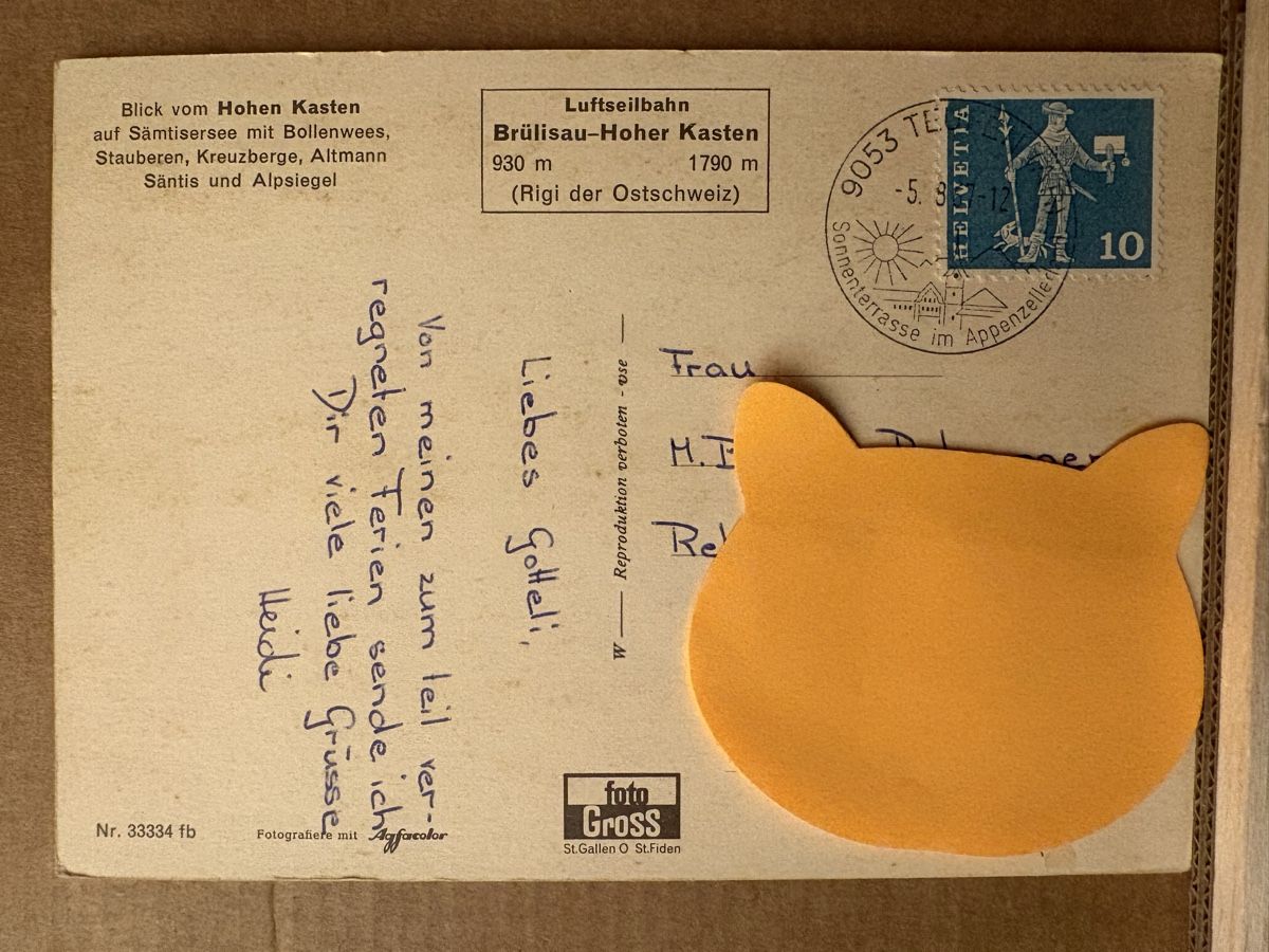 Cartoline postali: AK von Hohen Kasten – Usato da Rümlang venduto da Kartenpost1 1
