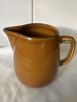 Rössler-Krug braun Keramik 0,65 Liter guter Zustand