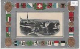 Rorschach - Wappen-Präge-Litho 1907