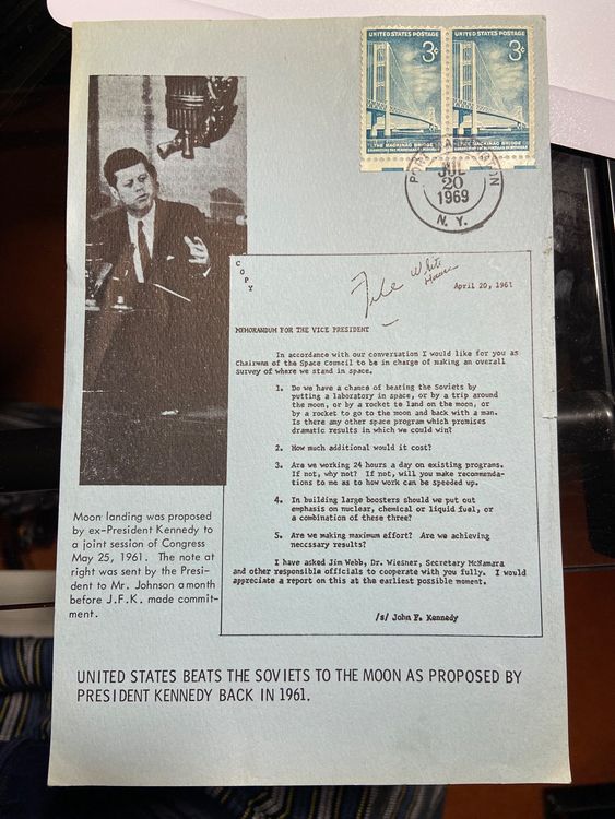 An In Space 50th Anniversary NASA Uncirculated Two Dollar Bill Special - Foto 10