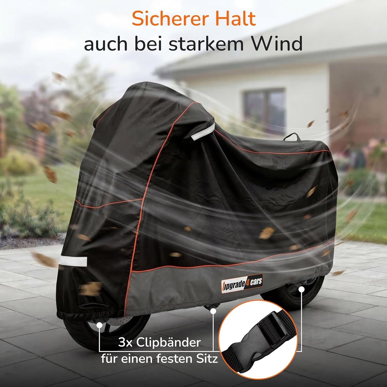 Teloni copertura moto: Motorrad Abdeckplane L wasserdicht abschliessbar 245cm – Nuovo e nell'imballaggio originale da Suhr venduto da SchnapperCH 4