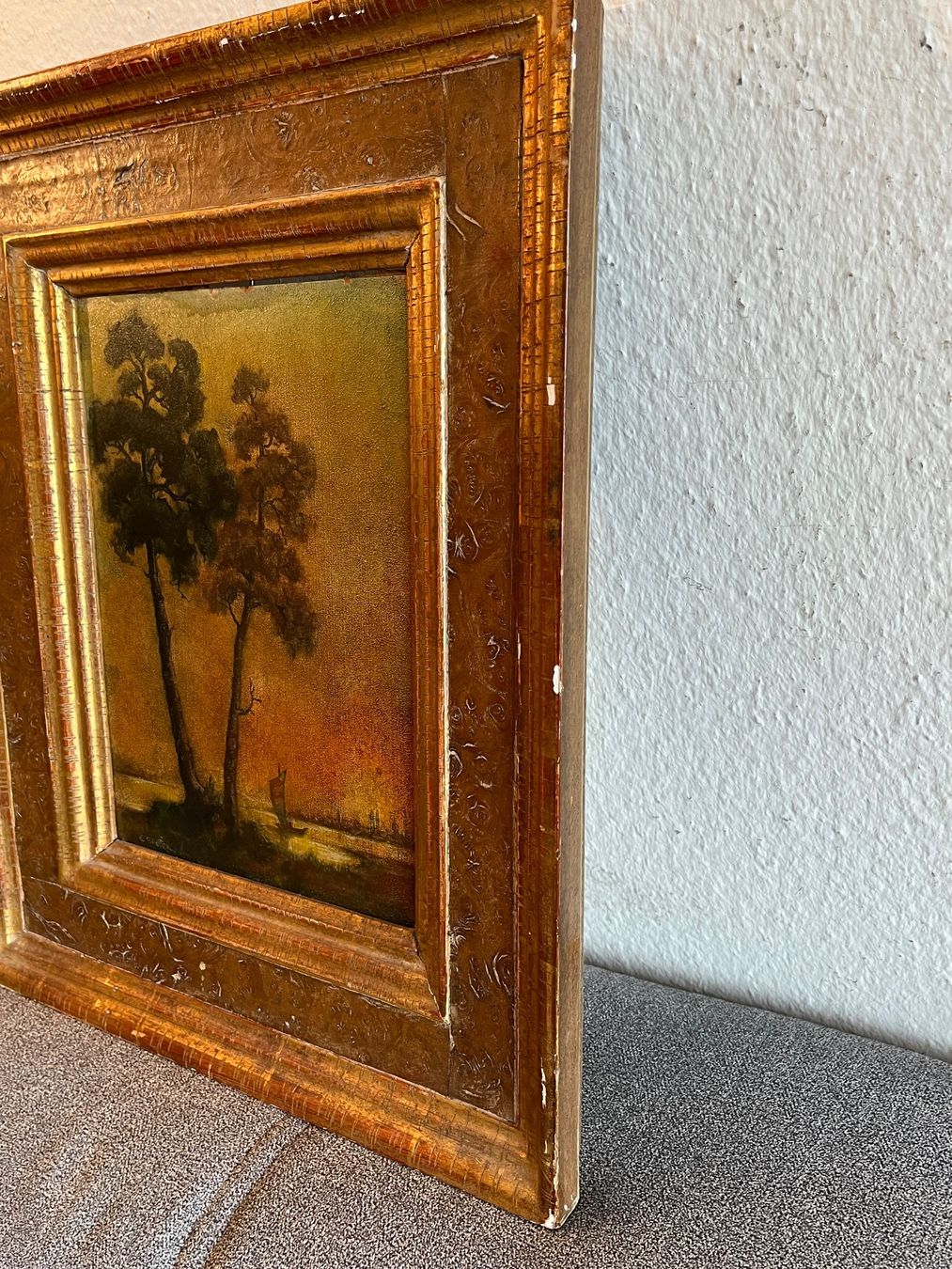 Dipinti: EMIL SAUTER 1948 Original Gemälde – Usato da Basel venduto da PAUL_ART 6