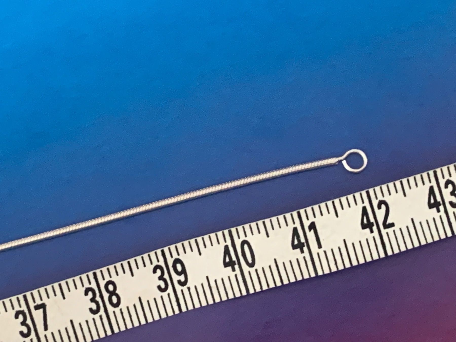 Catenine: Schlangenkette abstrakt silber (42cm) – Usato da Dittingen venduto da Bijoubelle 8