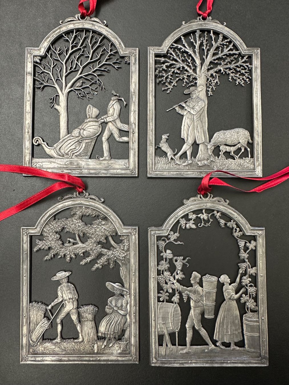 Tutte le decorazioni: Set aus Zinnfiguren von Wilhelm Schweizer – Usato da Basel venduto da Pulcinella34