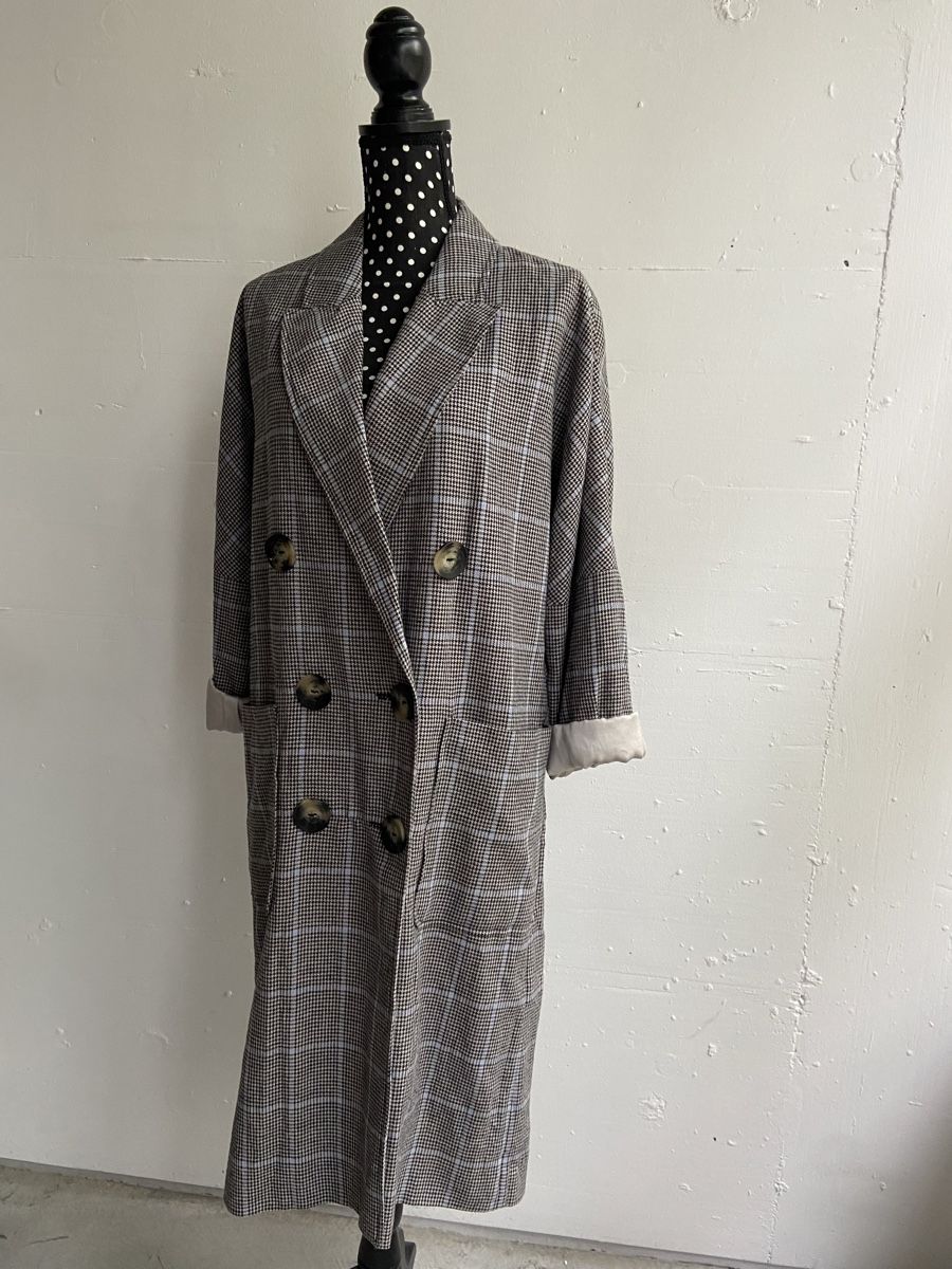 Mäntel: Neuer langer Trenchcoat kariert – Neu (gemäss Beschreibung) aus Zürich von Eves.vintage.element 2