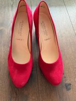 Pumps Peter Kaiser Rot Wildleder NEU Grösse 38