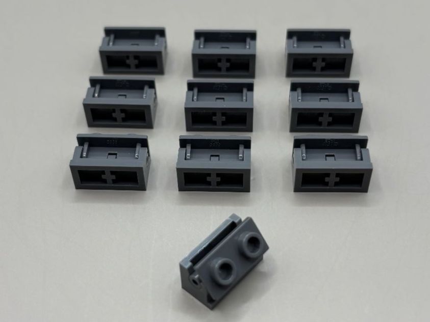 Lego Kit di costruzioni: 10 Stk. Lego Scharnier 1x2 (hinge) NEU – Nuovo (secondo la descrizione) da Lengnau AG venduto da Chefe43