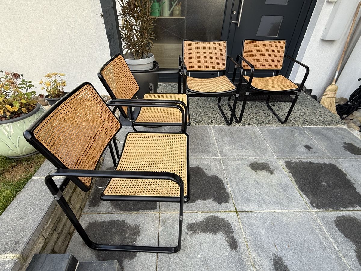 Sedie: 4 Set Wiener Geflecht Stühle – Usato da Wittnau venduto da Rewachen 4