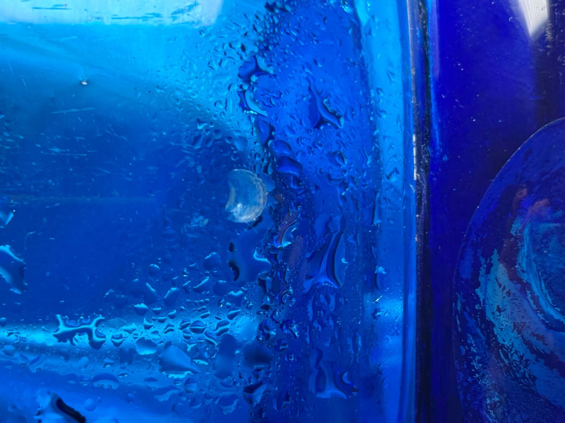 Flaschen: Grosser Siphon aus blauem Glas antik "ER" – Gebraucht aus Hinwil von DaniBachman 8