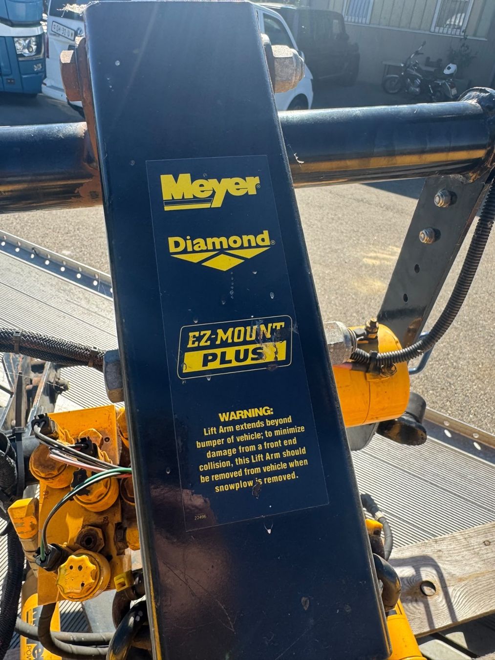 Déneigement: Meyer Diamond Schneepflug EZ-Mount Plus – D'occasion à Siblingen par Zaidan-Automobile. 8