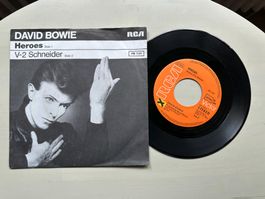 DAVID BOWIE tolle Heroes Single Kult Top 1977