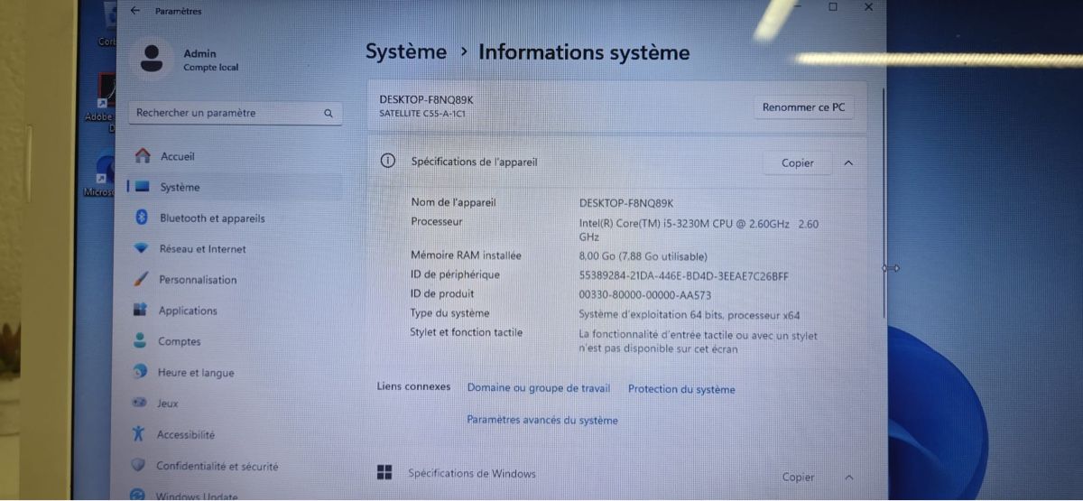 Hewlett Packard PCs: Ordinateur portable HP 15.6 Windows 11 – Gebraucht aus Avenches von kin_6tbp 1