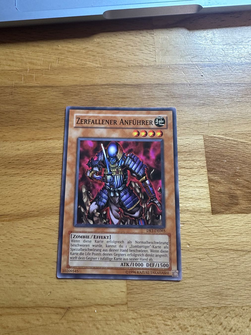 Yugioh Carte collezionabili: Zerfallener Anführer Yu-Gi-Oh Karte DRI-DE065 – Nuovo (secondo la descrizione) da Schaan venduto da Hermine2018