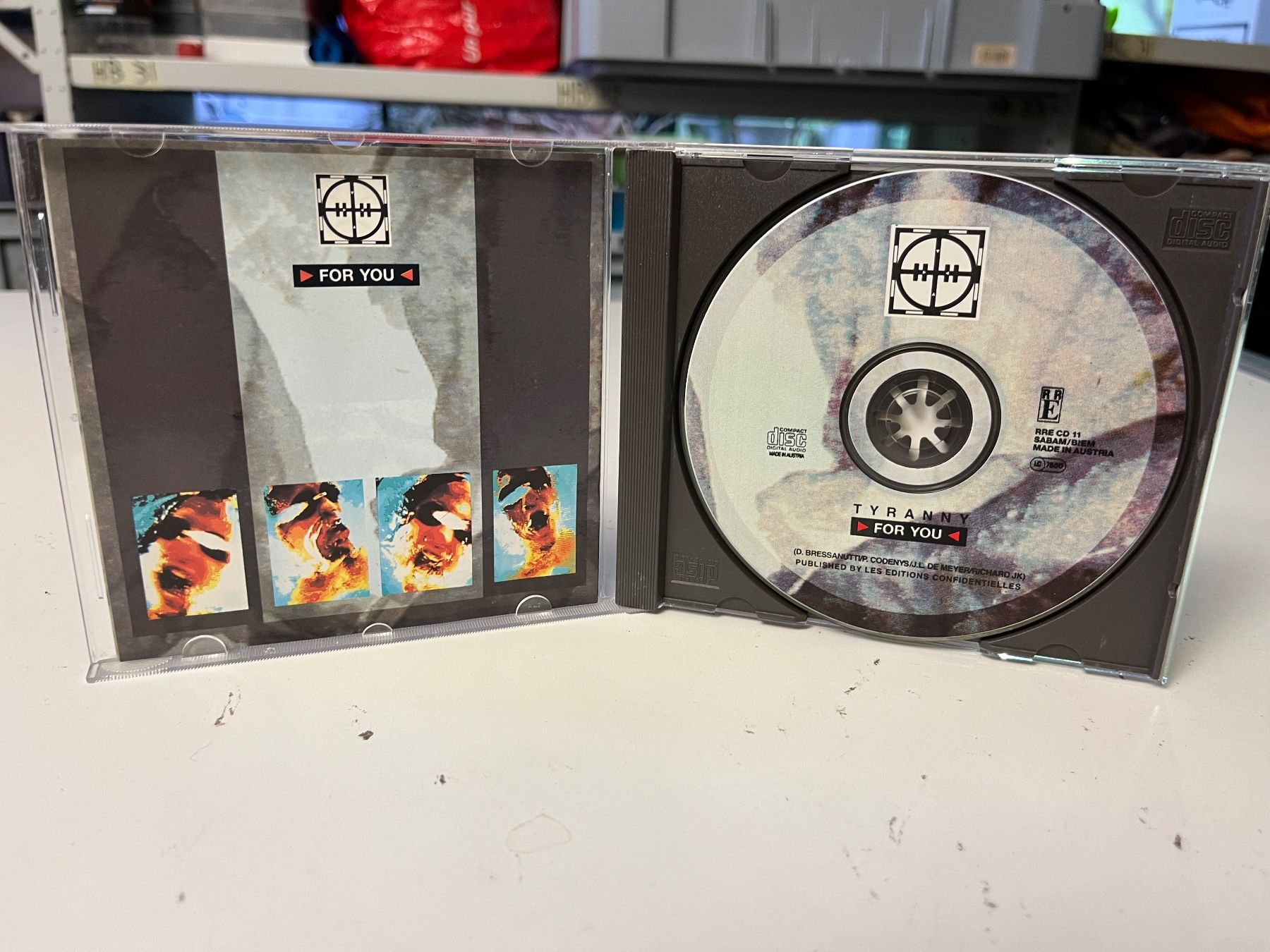 CD: Front 242 - Tyranny >For You< - SRA05A – Usato da Küsnacht ZH venduto da Internetradio 2