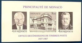 Monaco, MiNr. Block 37 B- Ungezähnt **