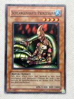 Seltene Yu-Gi-Oh Karte: Schlangenhafte Prinzessin
