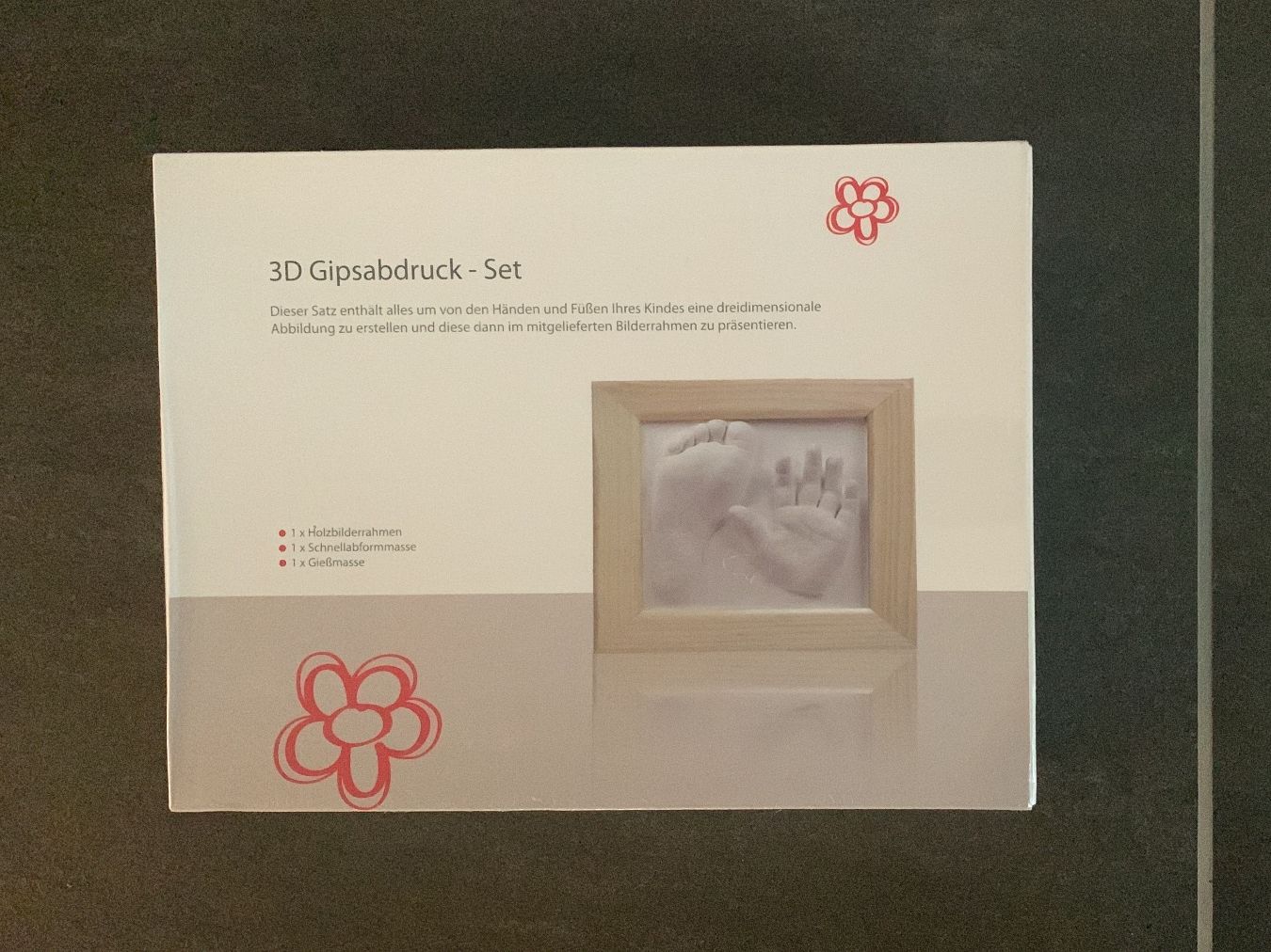 Kit bricolage: 3D Gipsabdruck Set – Nuovo e nell'imballaggio originale da Giffers venduto da tan_vj9x