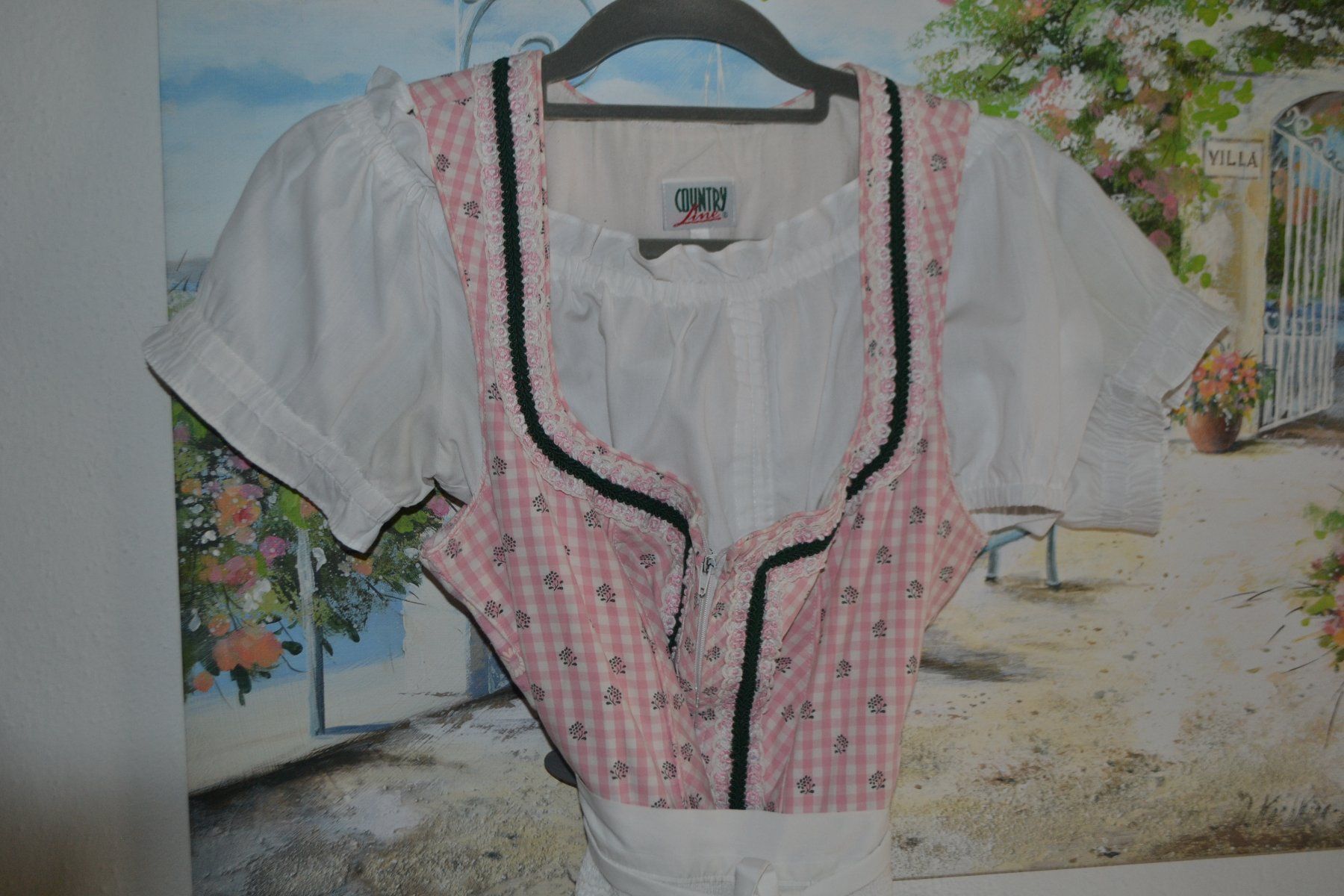 Vestiti: Dirndl Rosa Gr. 38 Baumwolle – Usato da Laupen ZH venduto da chefdom 1