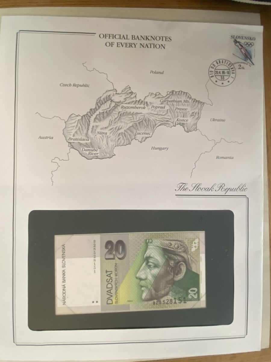Banconote: Banknotenbrief Slovakia – Nuovo (secondo la descrizione) da Muralto venduto da Alex1912