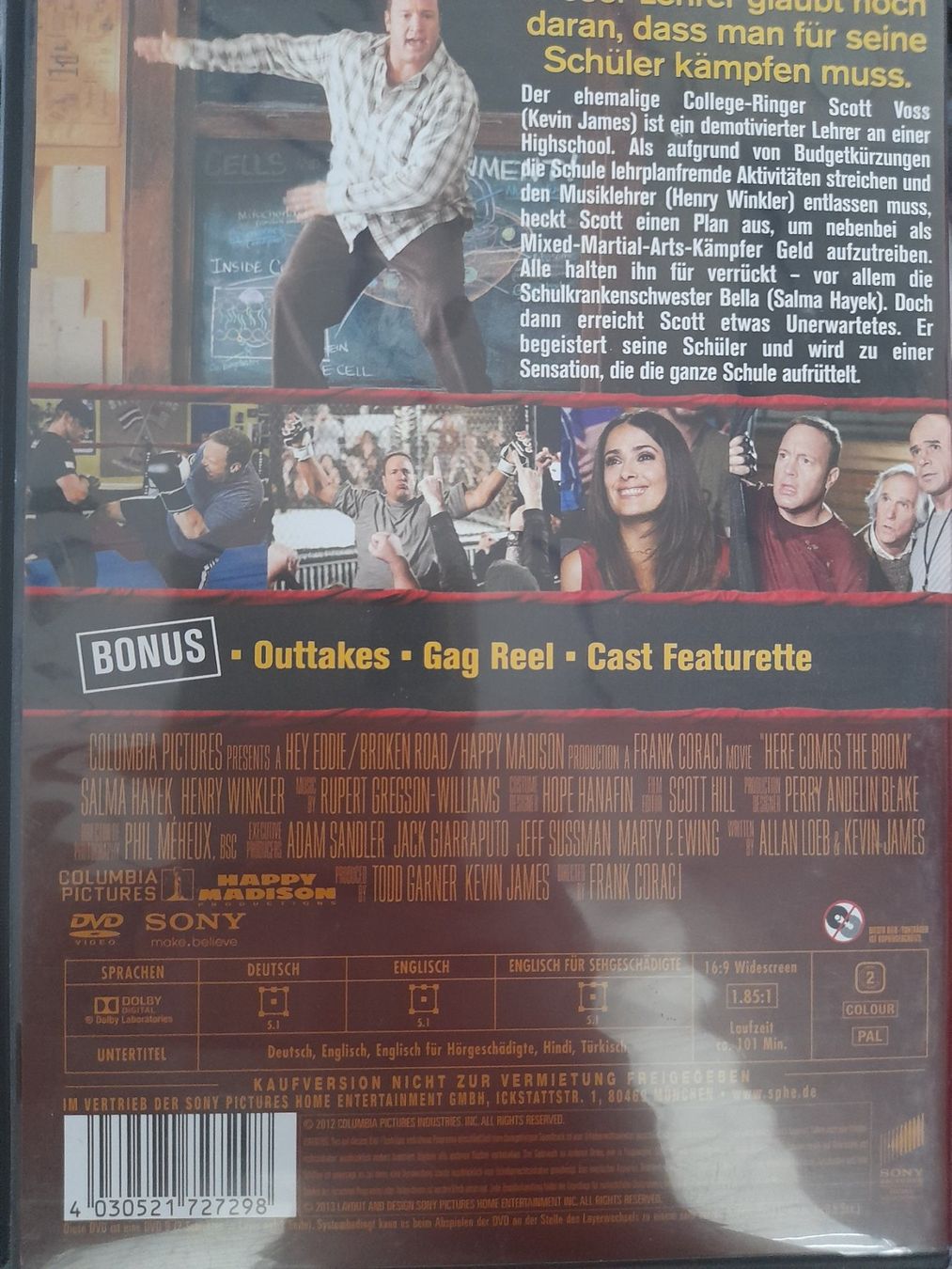 Tutti i DVDs: DVD Das Schwergewicht mit Kevin James – Usato da Eiken venduto da Lashar 1
