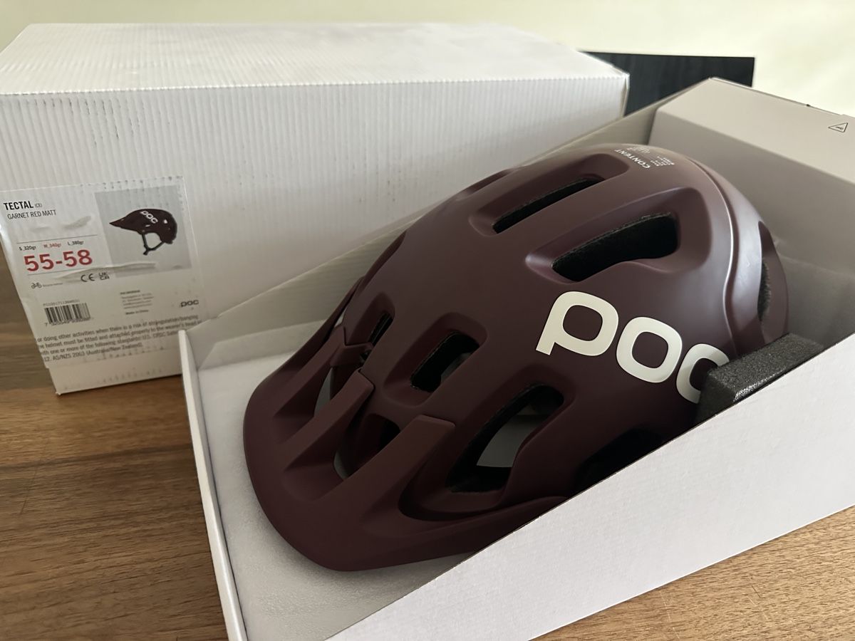 Poc Caschi: Poc Tectal, Fahrradhelm, bordeaux – Nuovo (secondo la descrizione) da Winterthur venduto da manelio113 1