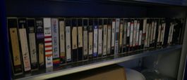 Grosse Menge VHS-Kassetten