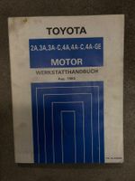 Toyota Werkstatthandbuch Motor 2A 3A 4A 1983 gebraucht