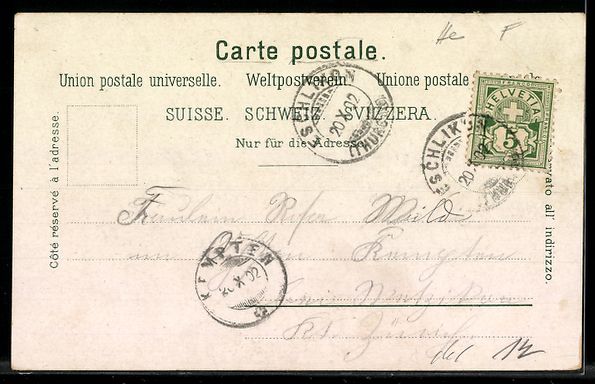 Cartoline postali: AK Wil /St. Gallen, Ortsansicht – Usato da Berlin venduto da bartko-reher 1