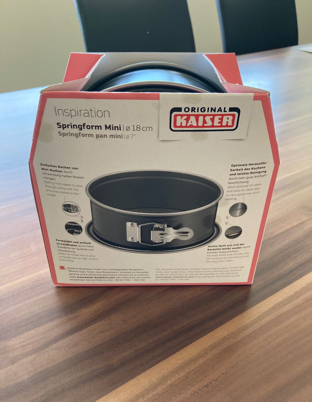 Kaiser Teglie da forno: Springform Mini 18 cm Kaiser zu verkaufen – Nuovo e nell'imballaggio originale da Kirchlindach venduto da CorollaBabe91 1