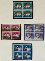 LOT4 ER BLOCKS BRIEFMARKEN SCHWEIZ NEU