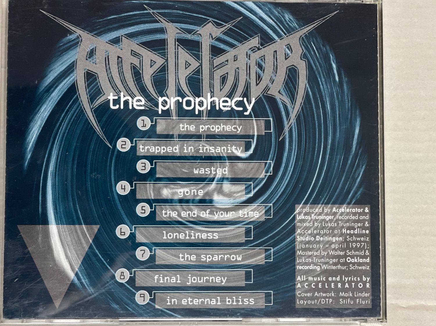 CDs: Accelerator-The Prophecy RAR – Gebraucht aus Muri b. Bern von AdidasCollector 1