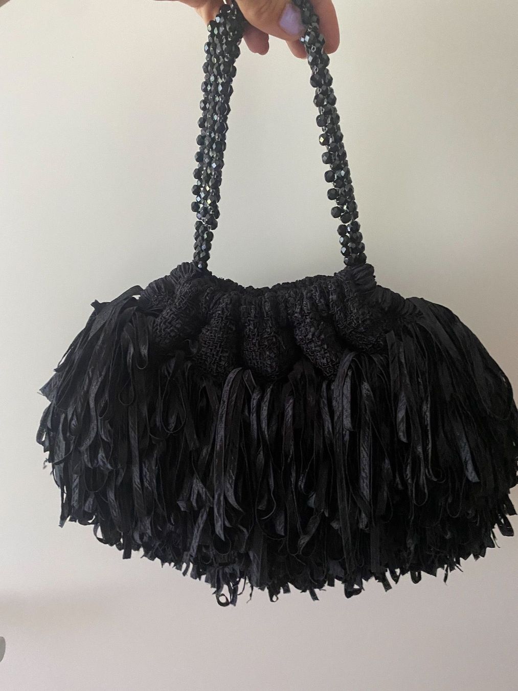 Taschen für Damen: Fransel Tasche Moça Prendada Brazil Schwarz – Neu (gemäss Beschreibung) aus Schmiedrued von visagistinalisha