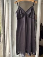 Vintage Slipdress mit Spitze