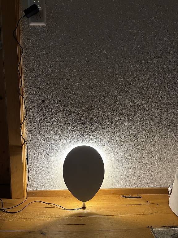 Lampes: Balloon Wandleuchte weiss – D'occasion à Amden par Piipsli83 1