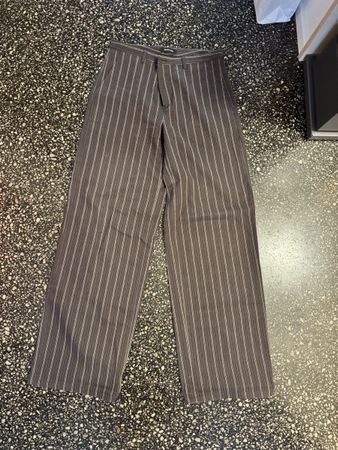 Massimo dutti brown wide pants size 36-38