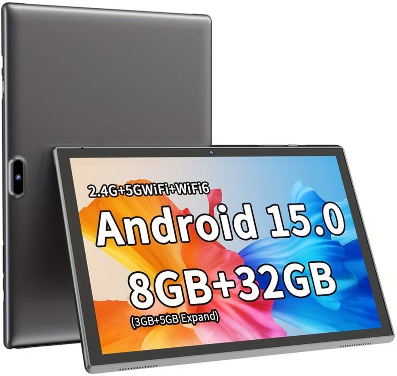 Tablet 10 Zoll Android 15 32GB RAM WiFi 6 Touchscreen IPS 3G (Neu und ...