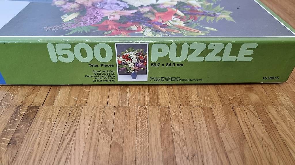 Puzzle: Ravensburger Puzzle 1500 Teile – Usato da Füllinsdorf venduto da ostrogorski 2