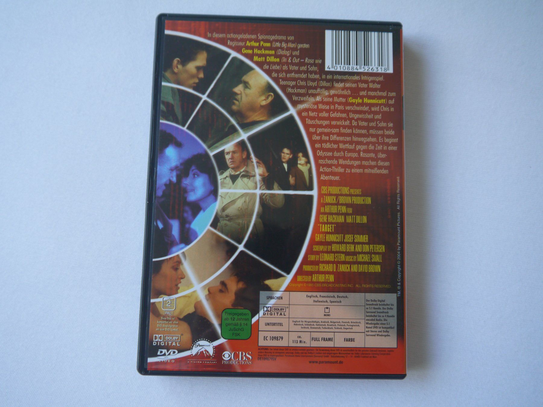 Tutti i DVDs: Target - Zielscheibe(1985) Gene Hackman/Matt Dillon-selten – Usato da Hagendorn venduto da Blaf 1