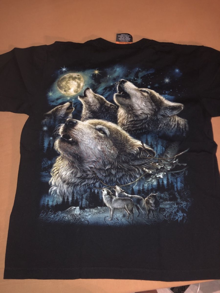 Hard Rock Cafe T-shirt: T-Shirt black wolf print graphic size M – Nuovo (secondo la descrizione) da Baltschieder venduto da Miumiu21 2