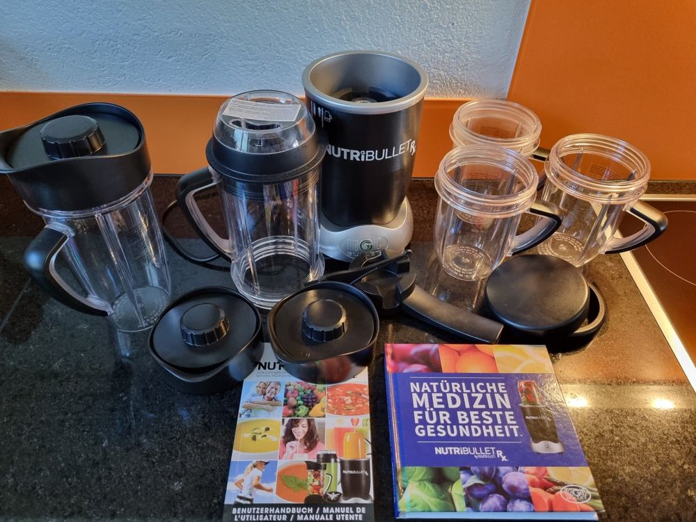 Nutribullet RX 1700 Watt mit 2 Zusatzbecher | Kaufen auf Ricardo
