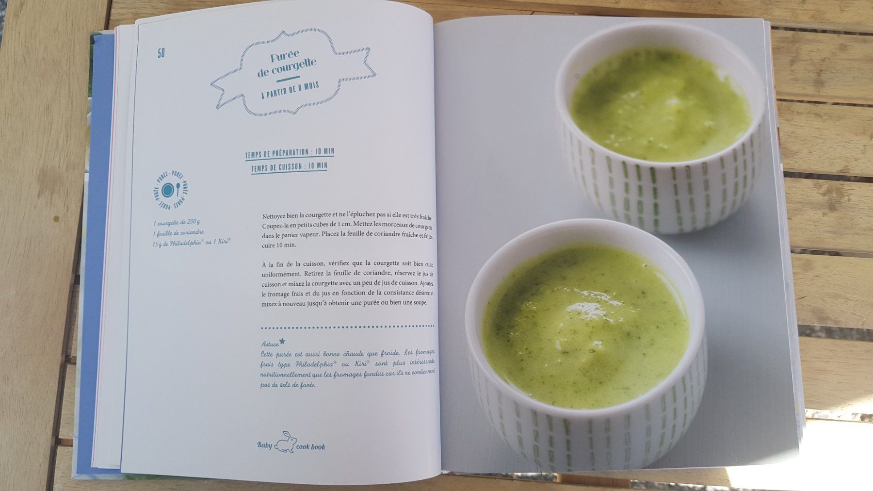 Bücher: Baby Cook - 100 purées soupes & compotes – Gebraucht aus Fully von Minouchka 2