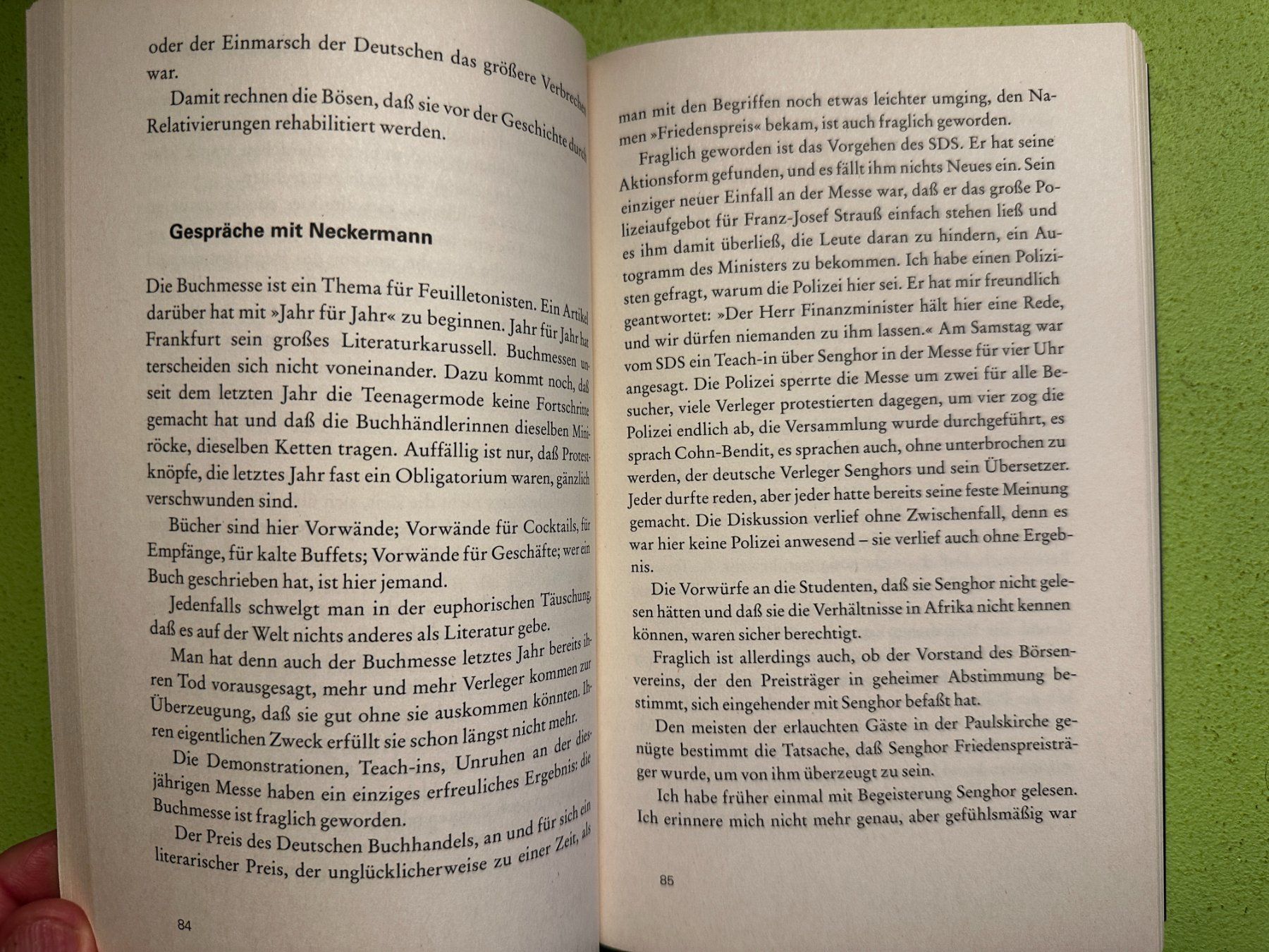 Libri: Peter Bichsel: Auch der Esel hat eine Seele – Usato da Zürich venduto da allp 4
