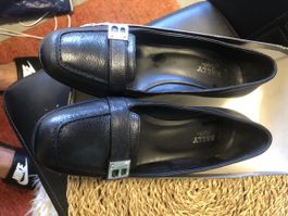 Bally Vintage Leder Pumps «Cerniola» — Gr. 39 — Made in CH