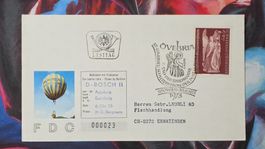 CL35 Enveloppe + Timbre Autriche 1973 Theme Ballon