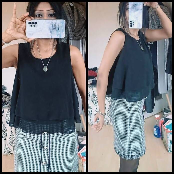 Tops: Taille S. Petit haut noir fluide – Gebraucht aus La Chaux-de-Fonds von jen_h95m 3
