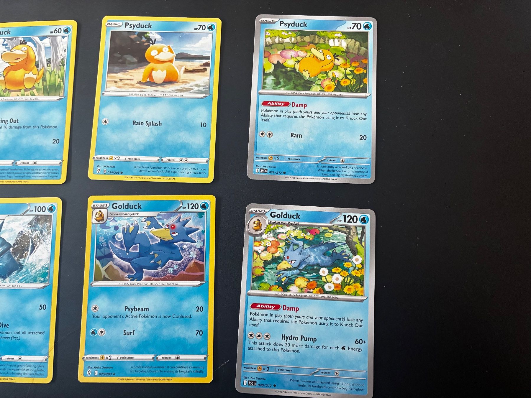 Pokémon Sammelbilder & Trading cards: Pokemon Sammlung - Psyduck & Golduck - en – Neu (gemäss Beschreibung) aus Hütten von yve_tf69 2