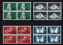 Propagande 281-284 oblit. centrale Basel 1.III.48